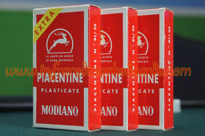Modiano Piacentine Italian Regional Marked Cards