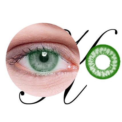 Infrared Contact Lenses for Green Eyes
